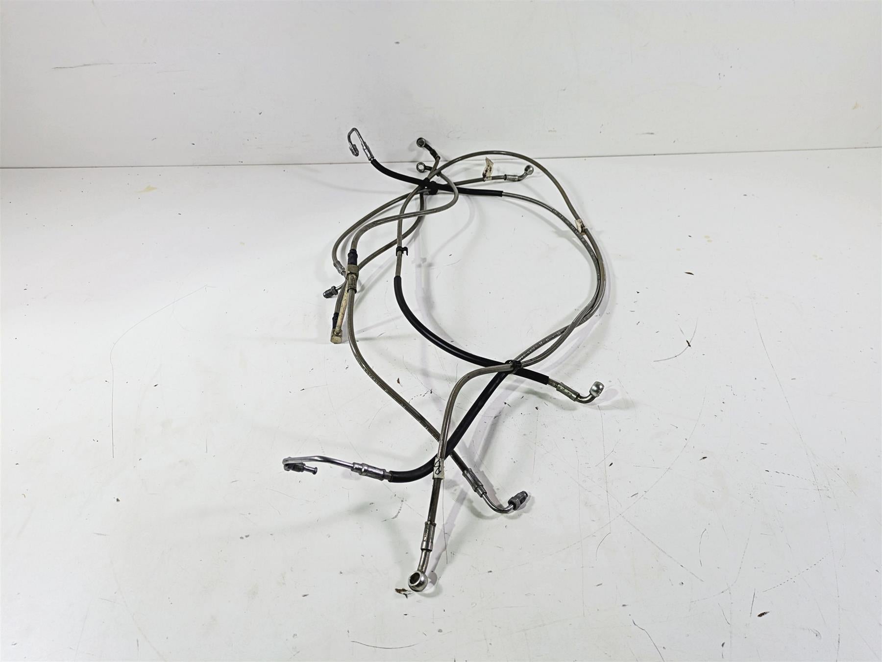 2016 Moto Guzzi Stelvio 1200 8V NTX Abs Brake Line Hose Set 886163 886164 {{ shop.shopifyCountryName }} - Mototech271