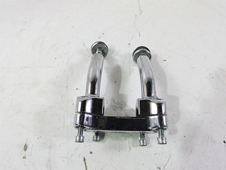 2004 Harley Softail FLSTF Fat Boy Handlebar Riser Holder Set 56567-86B {{ shop.shopifyCountryName }} - Mototech271