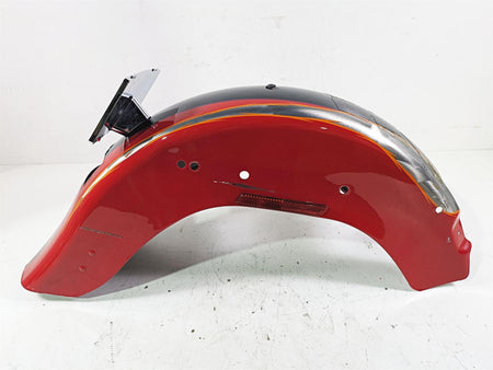 2005 Harley Softail FLSTFSE CVO Fat Boy Rear Fender Electric Cherry 59631-05 {{ shop.shopifyCountryName }} - Mototech271