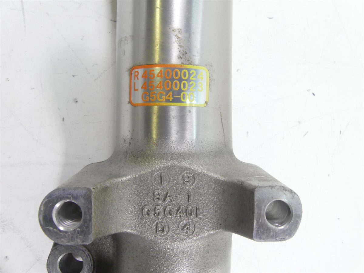 2015 Harley FLD Dyna Switchback Straight Front Fork Lower Tubes Set 45400024 {{ shop.shopifyCountryName }} - Mototech271