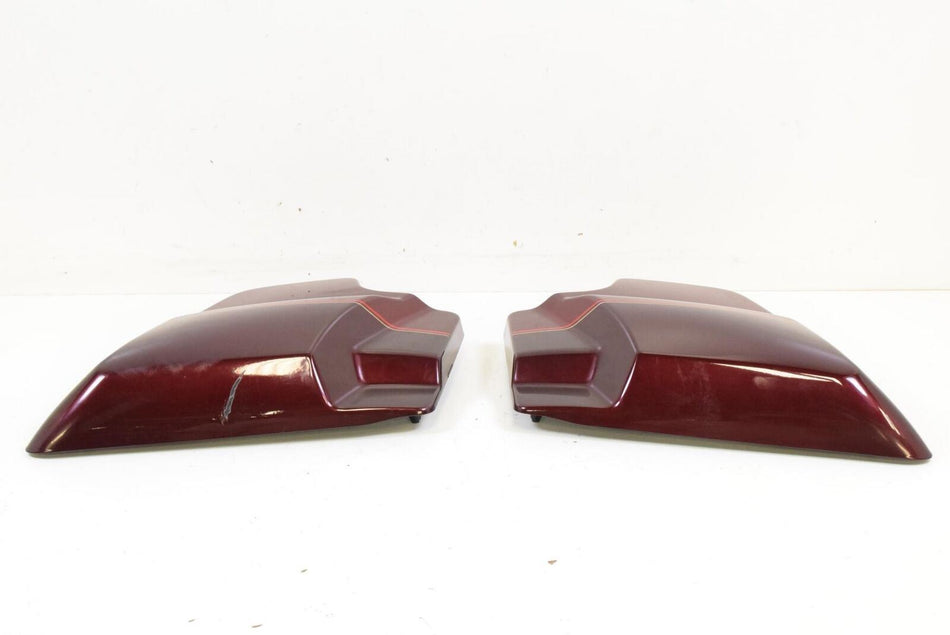 2016 Harley Touring FLHTCU Electra Glide SUNGLO RED Side Cover Set Wings 66250-0 {{ shop.shopifyCountryName }} - Mototech271