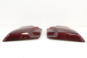 2016 Harley Touring FLHTCU Electra Glide SUNGLO RED Side Cover Set Wings 66250-0 | Mototech271