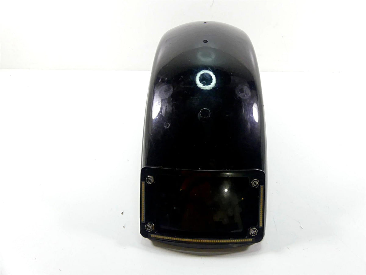 2014 Harley Dyna FXDB Street Bob Rear Fender Vivid Black & Plate Mount 59500097A {{ shop.shopifyCountryName }} - Mototech271