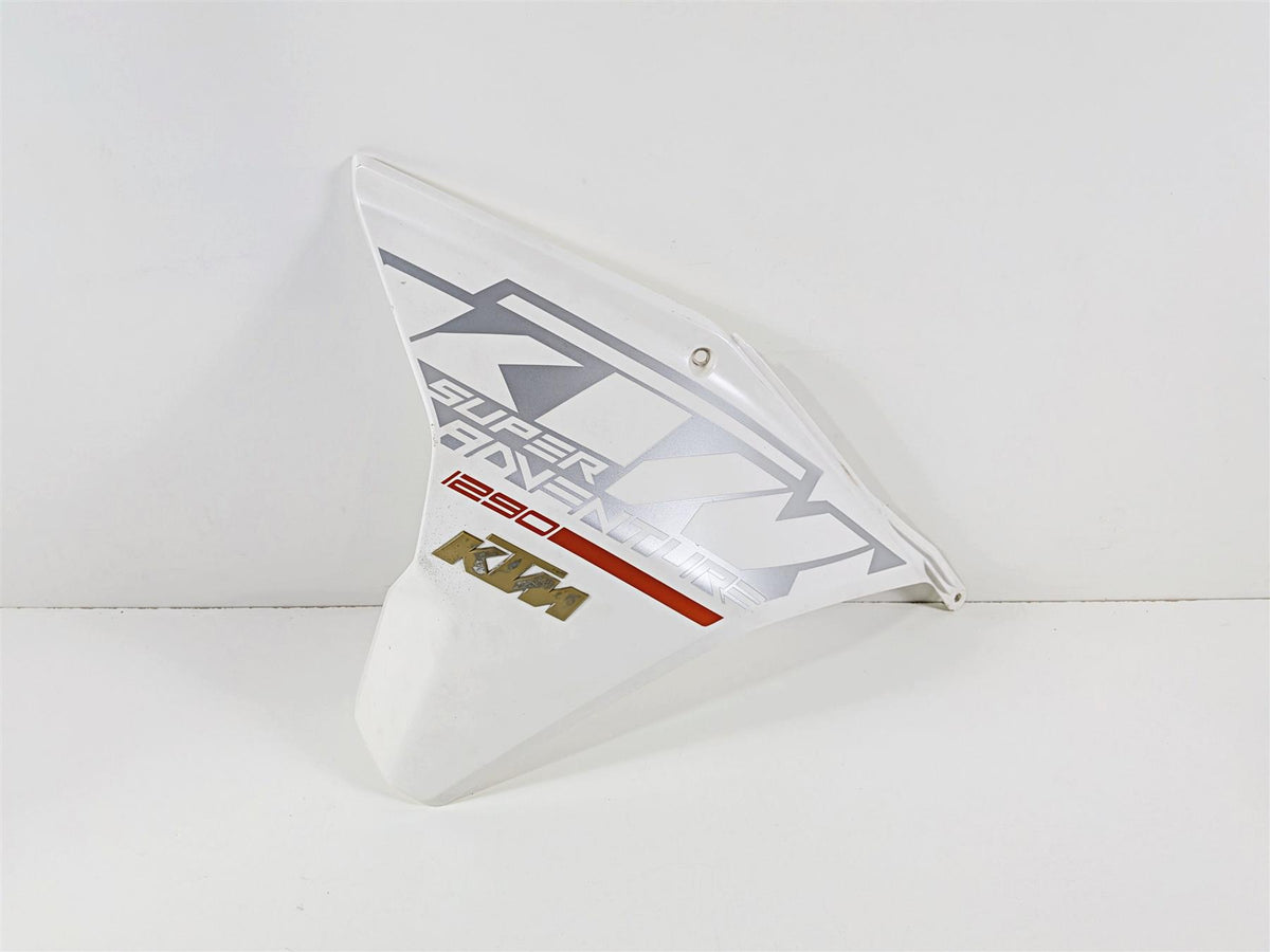 2016 KTM 1290 Super Adventure Left Tank Cover Fairing Cowl 60408050000 {{ shop.shopifyCountryName }} - Mototech271