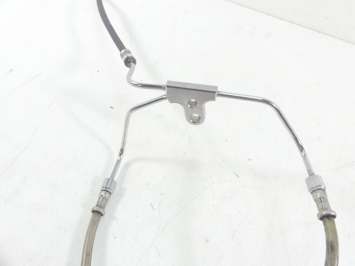 2006 Harley Touring FLHCU SE CVO Front Brake Caliper Set + Lines 44381-99C {{ shop.shopifyCountryName }} - Mototech271