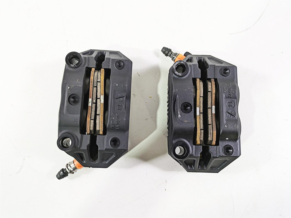 2014 BMW R nine T R9T K21 Front Brake Caliper Set 100mm Brembo 34118535162 {{ shop.shopifyCountryName }} - Mototech271
