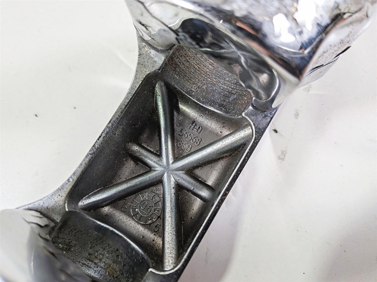 2007 Harley Dyna FXDB Street Bob Handlebar Riser Holder Clamps 5" 56568-86B {{ shop.shopifyCountryName }} - Mototech271