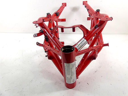 2013 Ducati Diavel Red Straight Main Frame Chassis With California Salvage Title 470P2012AA {{ shop.shopifyCountryName }} - Mototech271