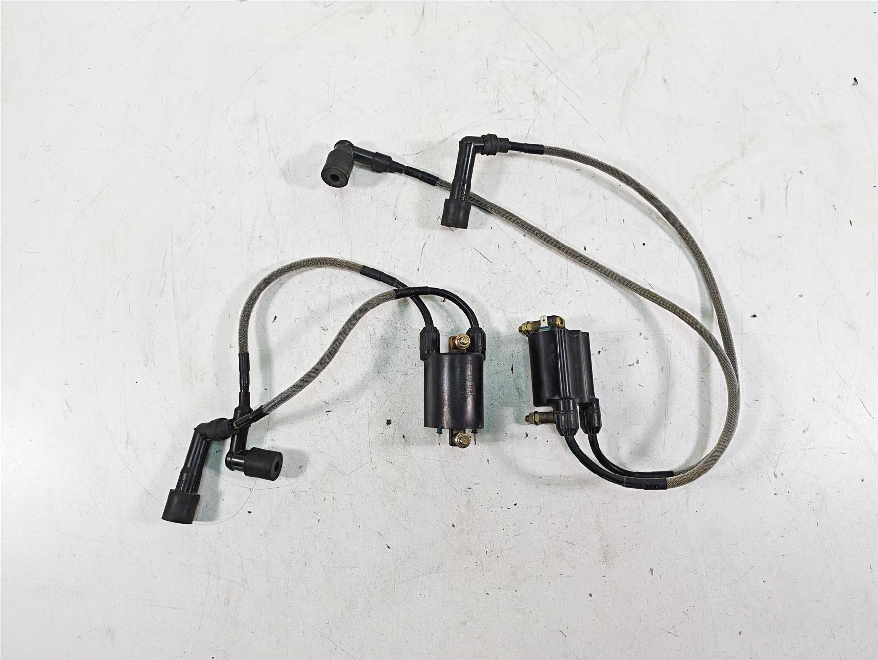 1997 Kawasaki VN1500 Vulcan Ignition Coil Wires Plug Set 21121-1154 21121-1155 {{ shop.shopifyCountryName }} - Mototech271