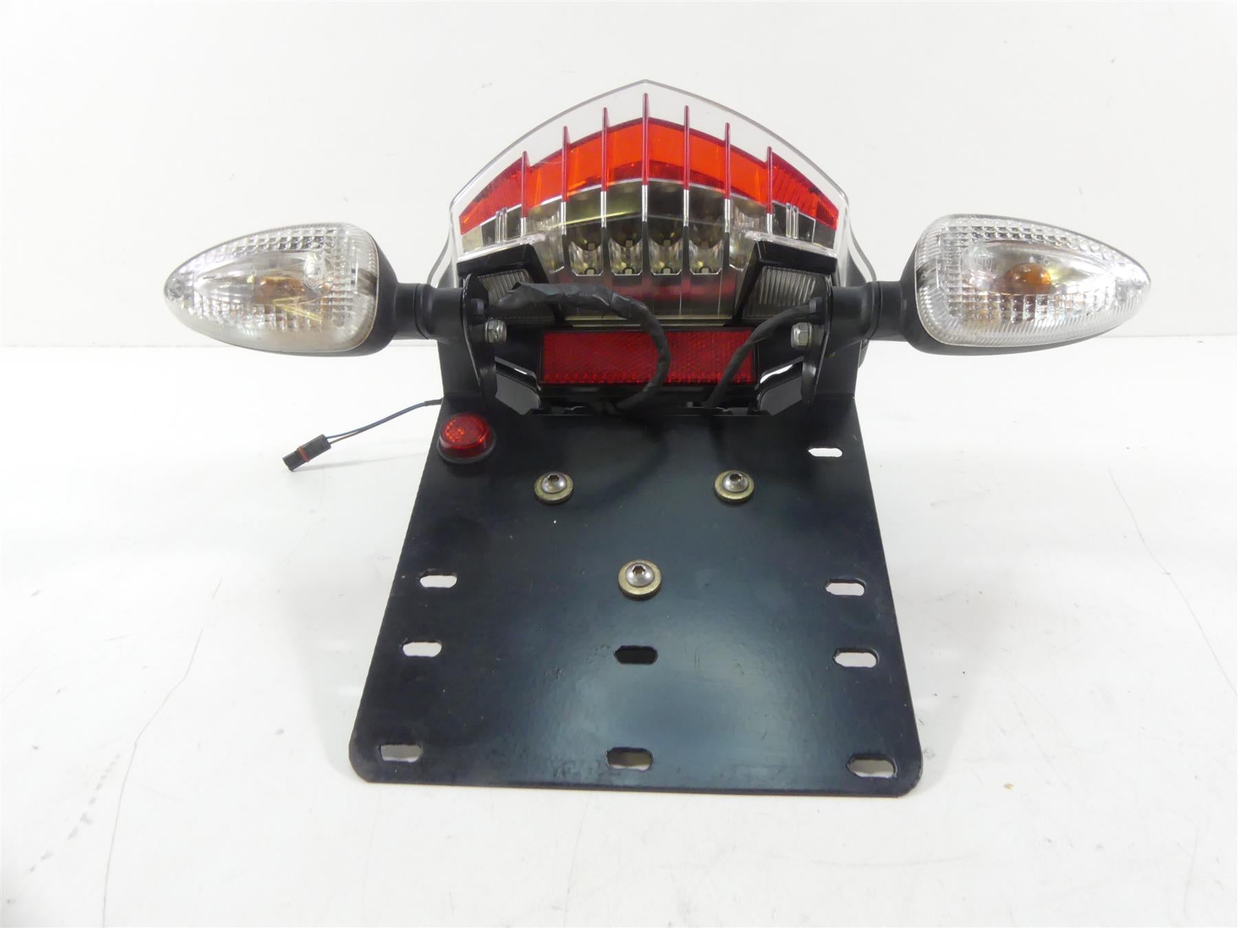 2009 BMW R1200GS K25 LED Taillight Rear Lamp + Blinker Plate Holder 63217714556 {{ shop.shopifyCountryName }} - Mototech271