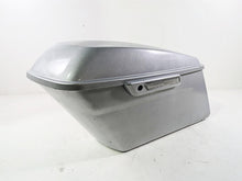Load image into Gallery viewer, 2010 Harley Touring FLHX Street Glide Left Saddlebag Saddle Bag Silver 90753-93 | Mototech271

