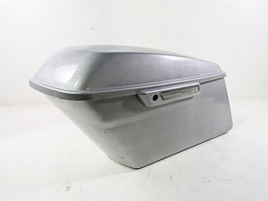 2010 Harley Touring FLHX Street Glide Left Saddlebag Saddle Bag Silver 90753-93 | Mototech271