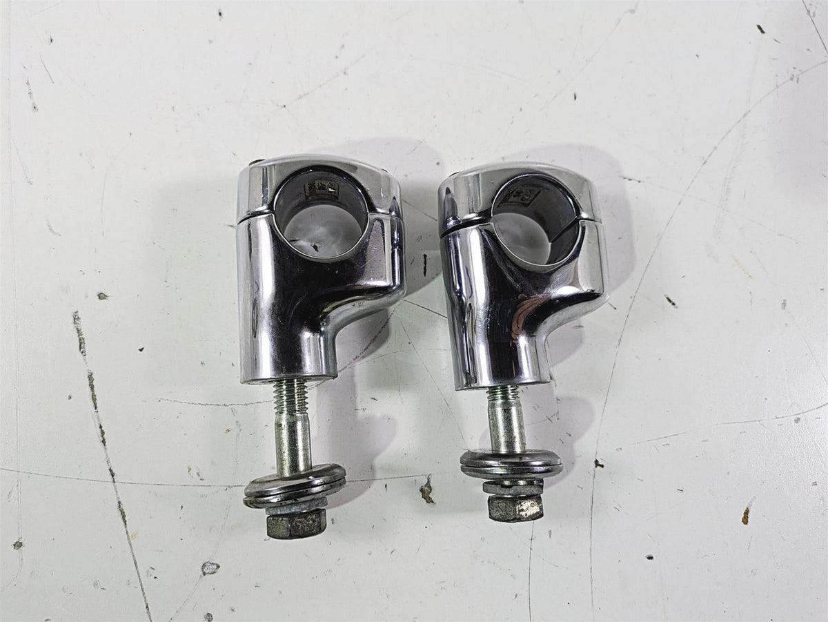 2007 Harley FXDWG Dyna Wide Glide Handlebar Riser Holder Clamp Mount 56613-06 {{ shop.shopifyCountryName }} - Mototech271