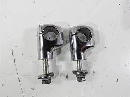 2007 Harley FXDWG Dyna Wide Glide Handlebar Riser Holder Clamp Mount 56613-06 {{ shop.shopifyCountryName }} - Mototech271