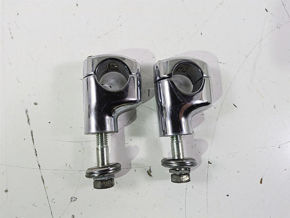2007 Harley FXDWG Dyna Wide Glide Handlebar Riser Holder Clamp Mount 56613-06 {{ shop.shopifyCountryName }} - Mototech271