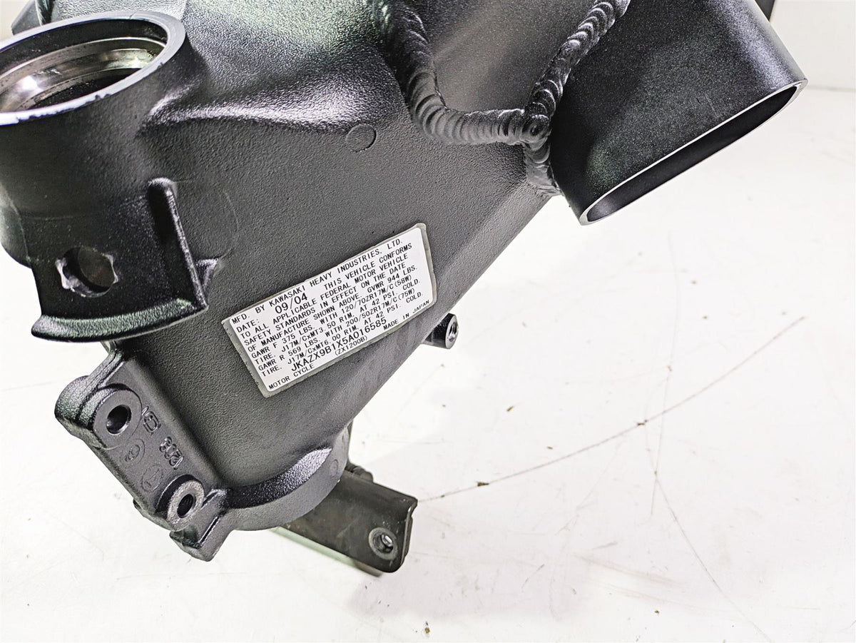 2005 Kawasaki ZX12R Ninja Straight Main Frame Chassis With Clear Texas Title 32160-1774-8F {{ shop.shopifyCountryName }} - Mototech271
