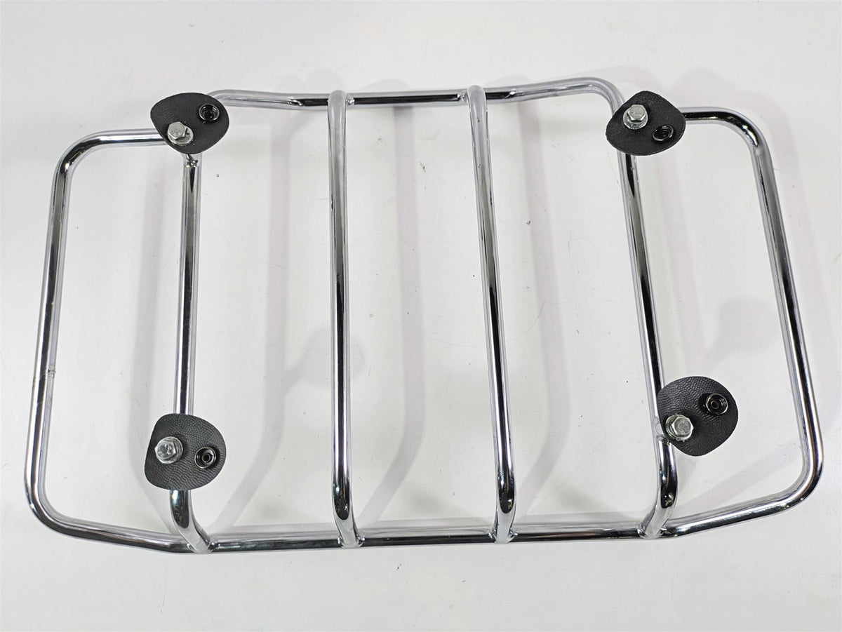 1999 Harley Touring FLHTCUI E-Glide Rear Trunk Chrome Luggage Rack {{ shop.shopifyCountryName }} - Mototech271