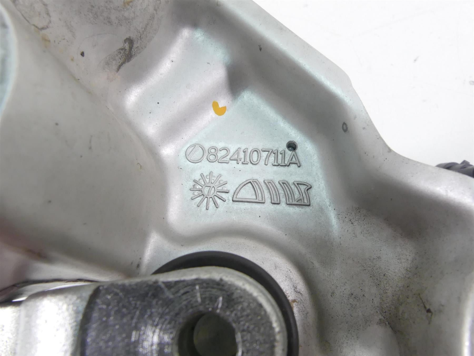 2008 Ducati Hypermotard 1100 Front Right Footpeg Foot Peg + Mount 82420711A {{ shop.shopifyCountryName }} - Mototech271