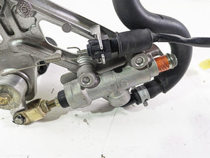 2005 Kawasaki ZX12R Ninja Right Footpeg & Brake Master Cylinder 35063-0069-458