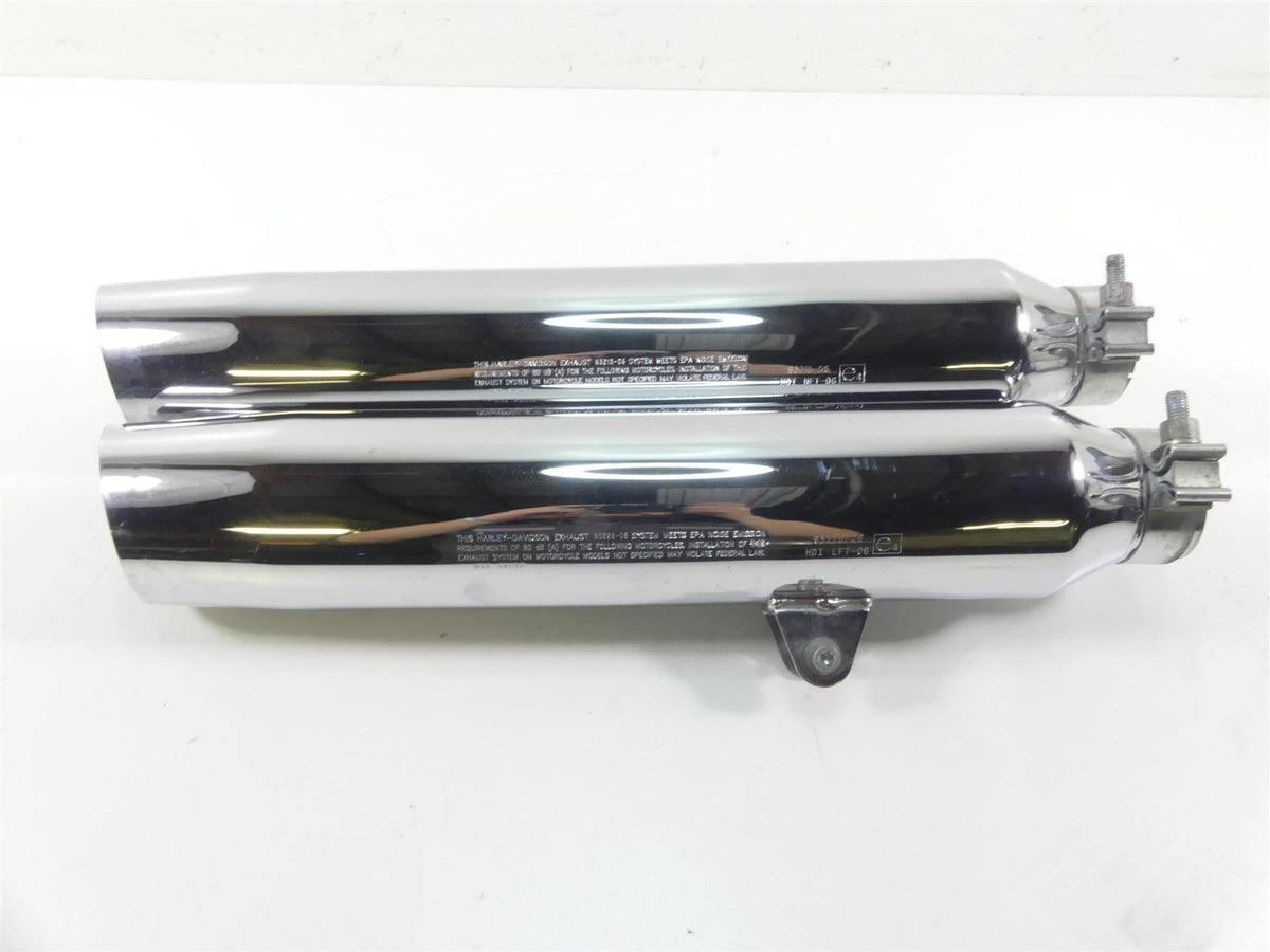 2006 Harley VRSCD Night Rod Oem Exhaust Pipe Muffler Silencer Set 65215-06 {{ shop.shopifyCountryName }} - Mototech271