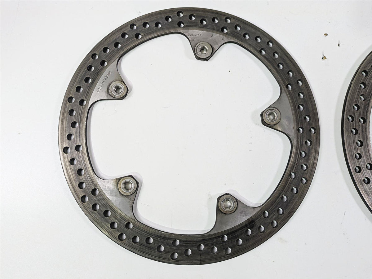 2014 BMW K1600 GTL K48 Front Brake Rotor Disc Set 320mm 34117701456 {{ shop.shopifyCountryName }} - Mototech271