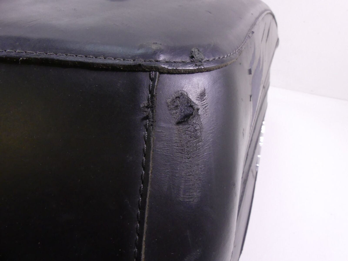 2004 Harley Touring FLHRSI Road King Left Leather Saddlebag Saddle Bag 91316-04 {{ shop.shopifyCountryName }} - Mototech271