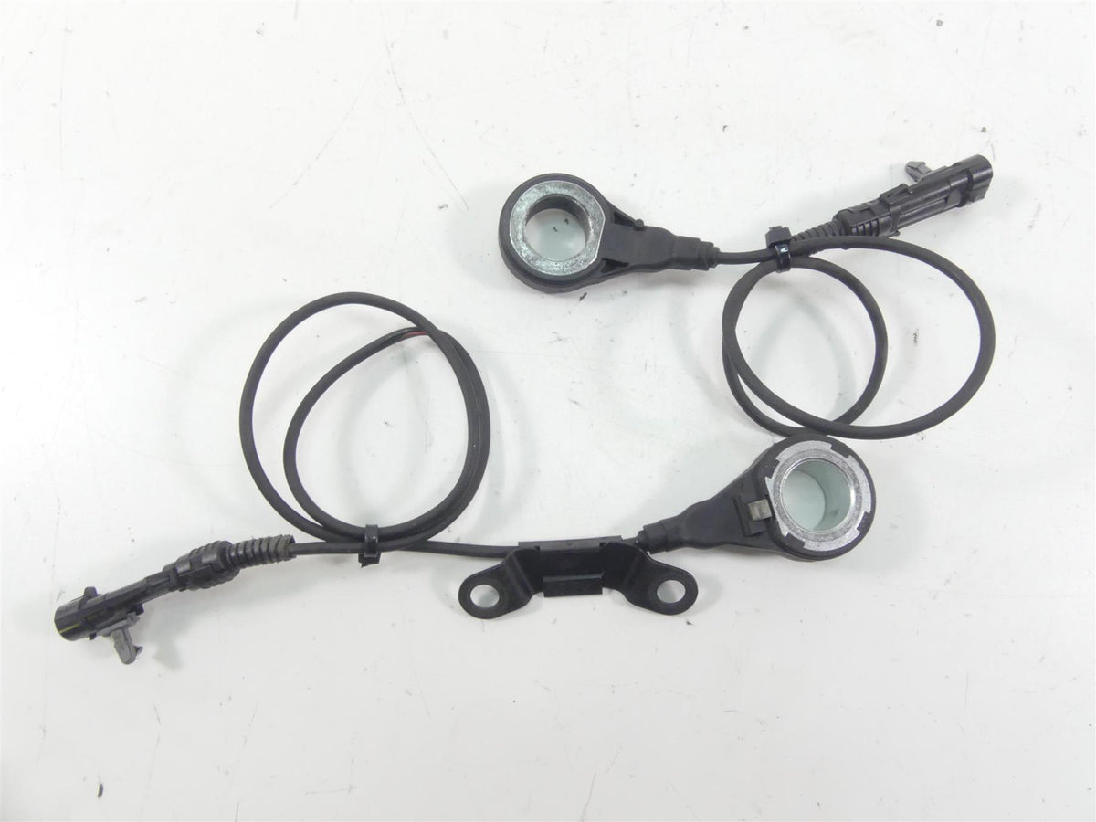 2012 Harley Touring FLHTP Electra Glide Abs Brake Wheel Sensor Set Read 40614-08 {{ shop.shopifyCountryName }} - Mototech271