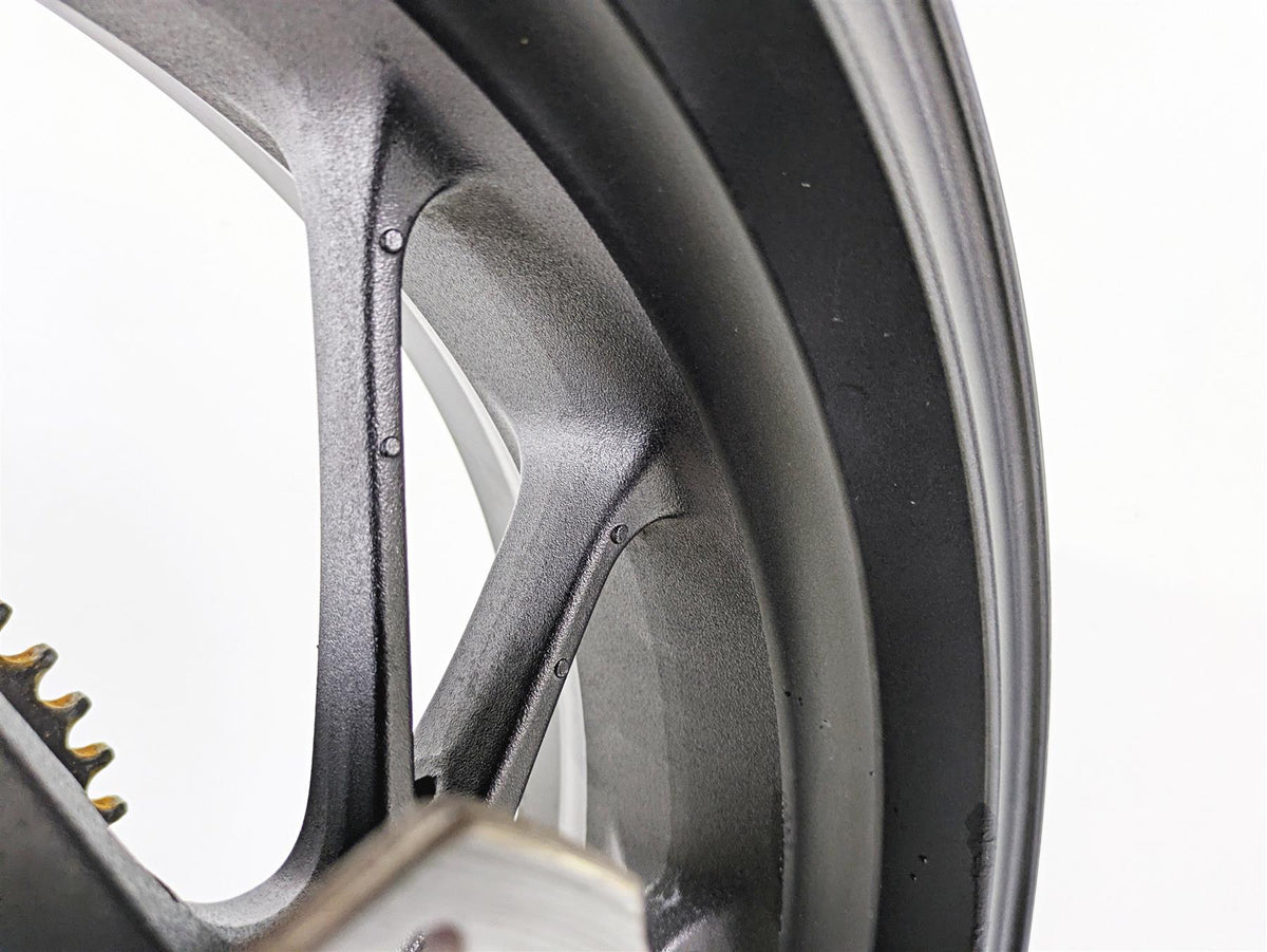 2016 Honda CBR650 F Straight 17x5.5 Rear Wheel Rim 42650-MJE-D11ZA {{ shop.shopifyCountryName }} - Mototech271