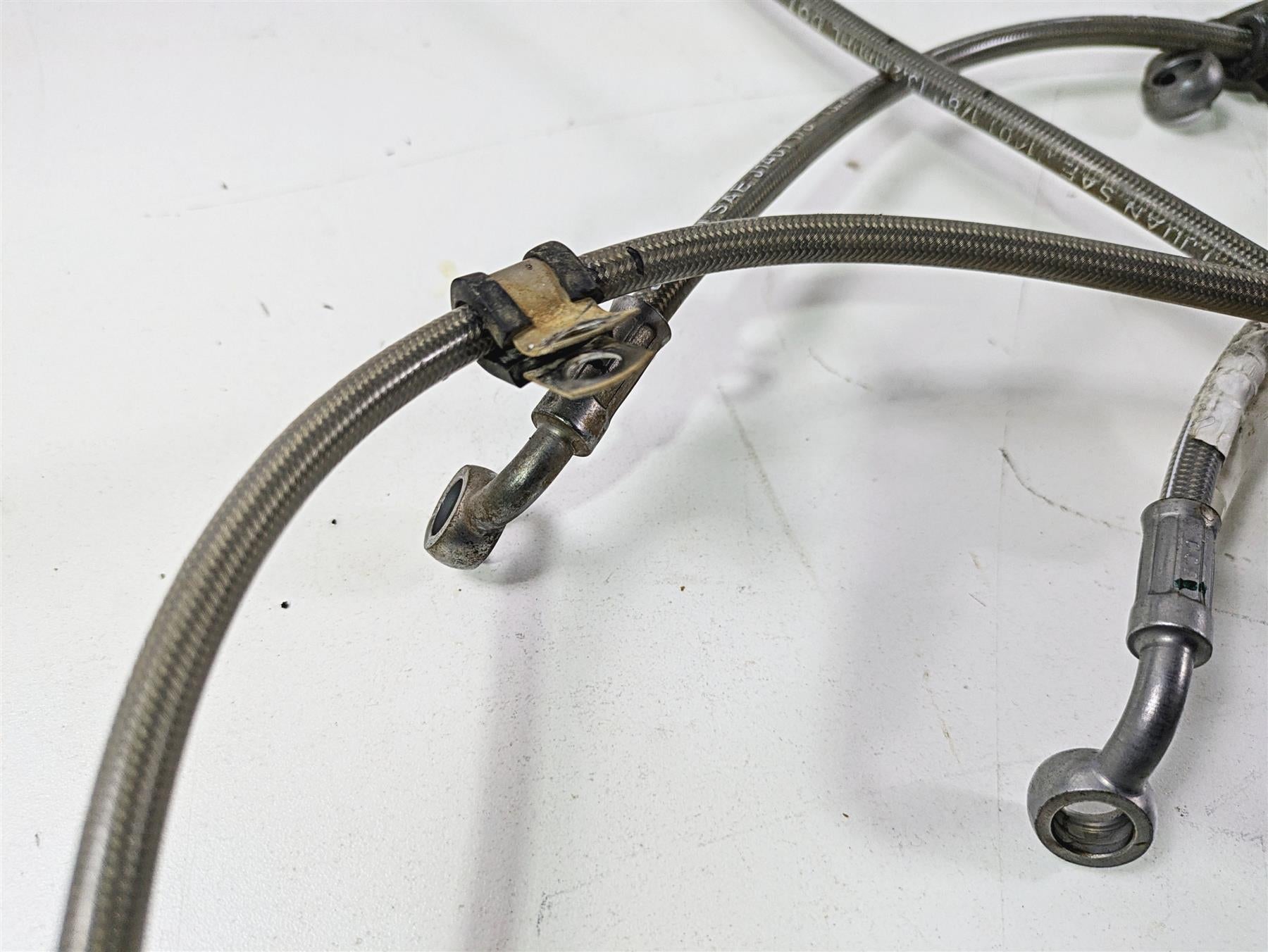 2023 Can Am Maverick X3 XMR Turbo RR Front Rear Brake Line Set 64" 705601492 {{ shop.shopifyCountryName }} - Mototech271