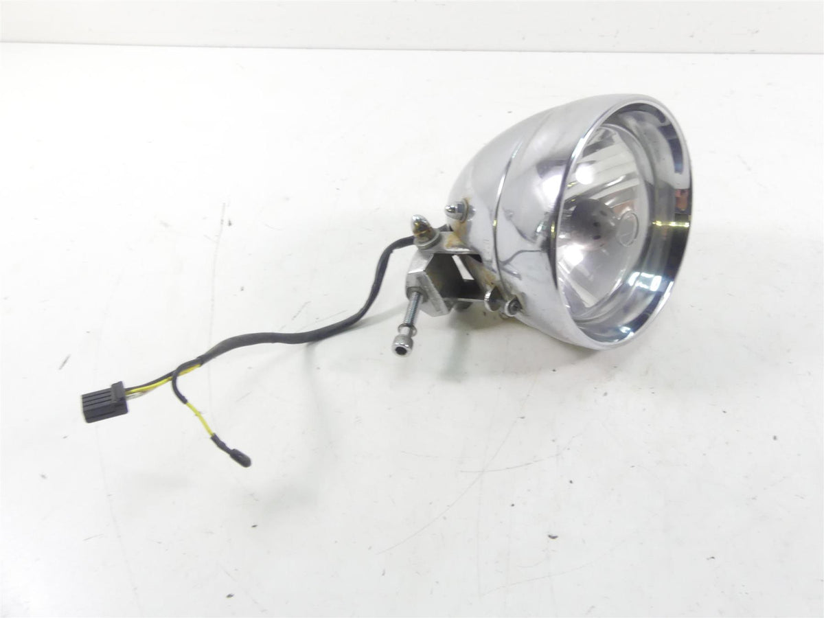 2002 Harley Softail FXSTDI Deuce Headlight Head Light Lamp & Bracket 68258-00B {{ shop.shopifyCountryName }} - Mototech271
