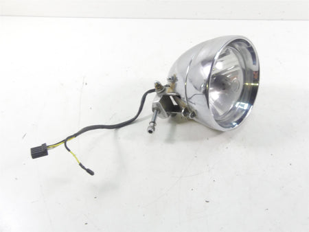 2002 Harley Softail FXSTDI Deuce Headlight Head Light Lamp & Bracket 68258-00B {{ shop.shopifyCountryName }} - Mototech271