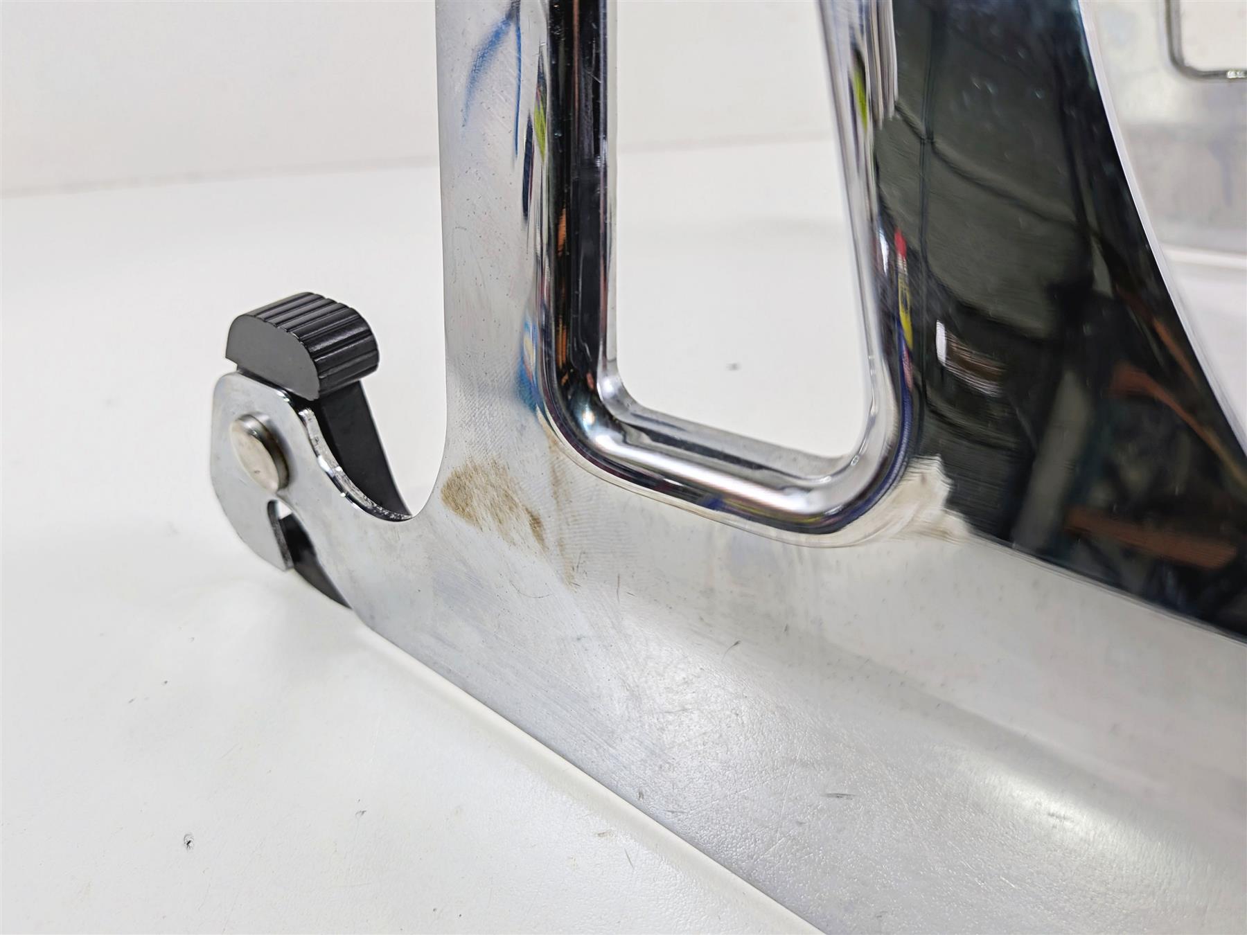 2007 Harley Dyna FXDB Street Bob Quick Release Sissybar Backrest {{ shop.shopifyCountryName }} - Mototech271