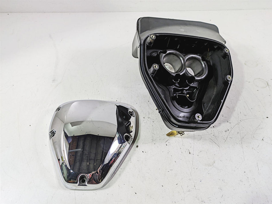 2002 Honda VTX1800 Retro Air Cleaner Breather Box & Cover 17221-MCH-000 {{ shop.shopifyCountryName }} - Mototech271