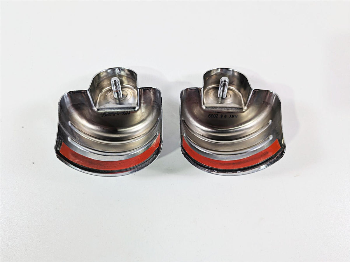 2003 Honda V-Twin VTX1800 C Kuryakyn Chrome Rear Shock Top Covers 8261 {{ shop.shopifyCountryName }} - Mototech271