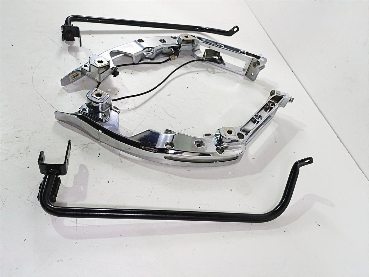 2016 Harley Touring FLTRX Road Glide Saddlebag Chrome Support Set 90200503 {{ shop.shopifyCountryName }} - Mototech271