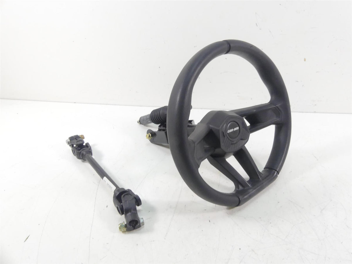 2017 Can Am Maverick X3 XDS Turbo R Steering Wheel Shaft & Mount Set 709401706 {{ shop.shopifyCountryName }} - Mototech271