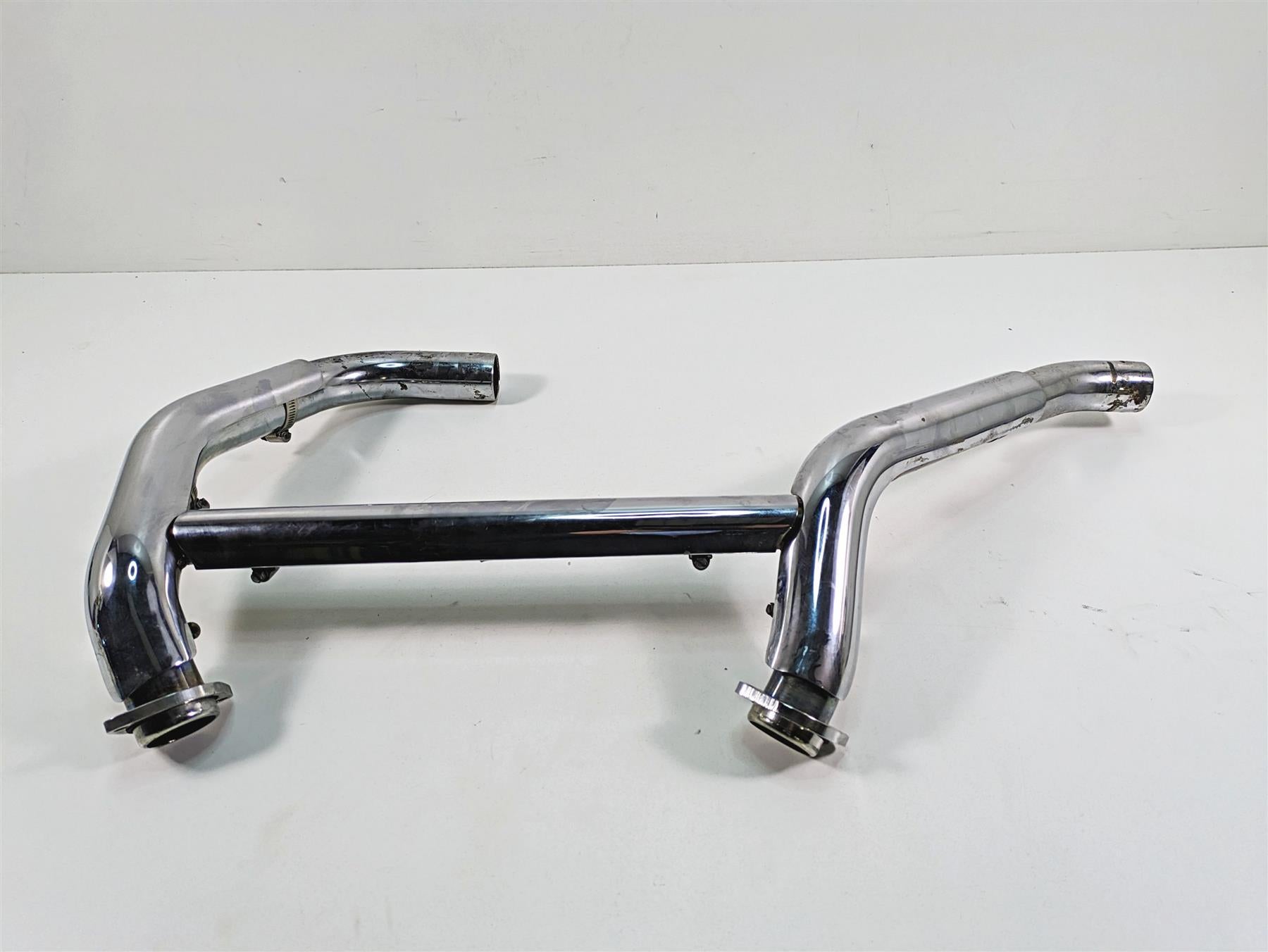 1986 Harley Sportster XLH 883 Oem Exhaust Header Manifold 65568-86 65569-86 {{ shop.shopifyCountryName }} - Mototech271