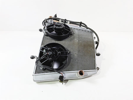 2014 Aprilia RSV4 RR Factory Straight Radiator Fan Reservoir No Leaks B045753 {{ shop.shopifyCountryName }} - Mototech271