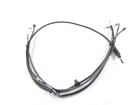 2011 Harley Softail FXS Blackline 12.5" Ape Hanger Throttle & Brake Line Set {{ shop.shopifyCountryName }} - Mototech271