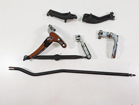 2009 Harley FXDC Dyna Super Glide Custom Front Control Footpeg Mounts 50649-90 {{ shop.shopifyCountryName }} - Mototech271