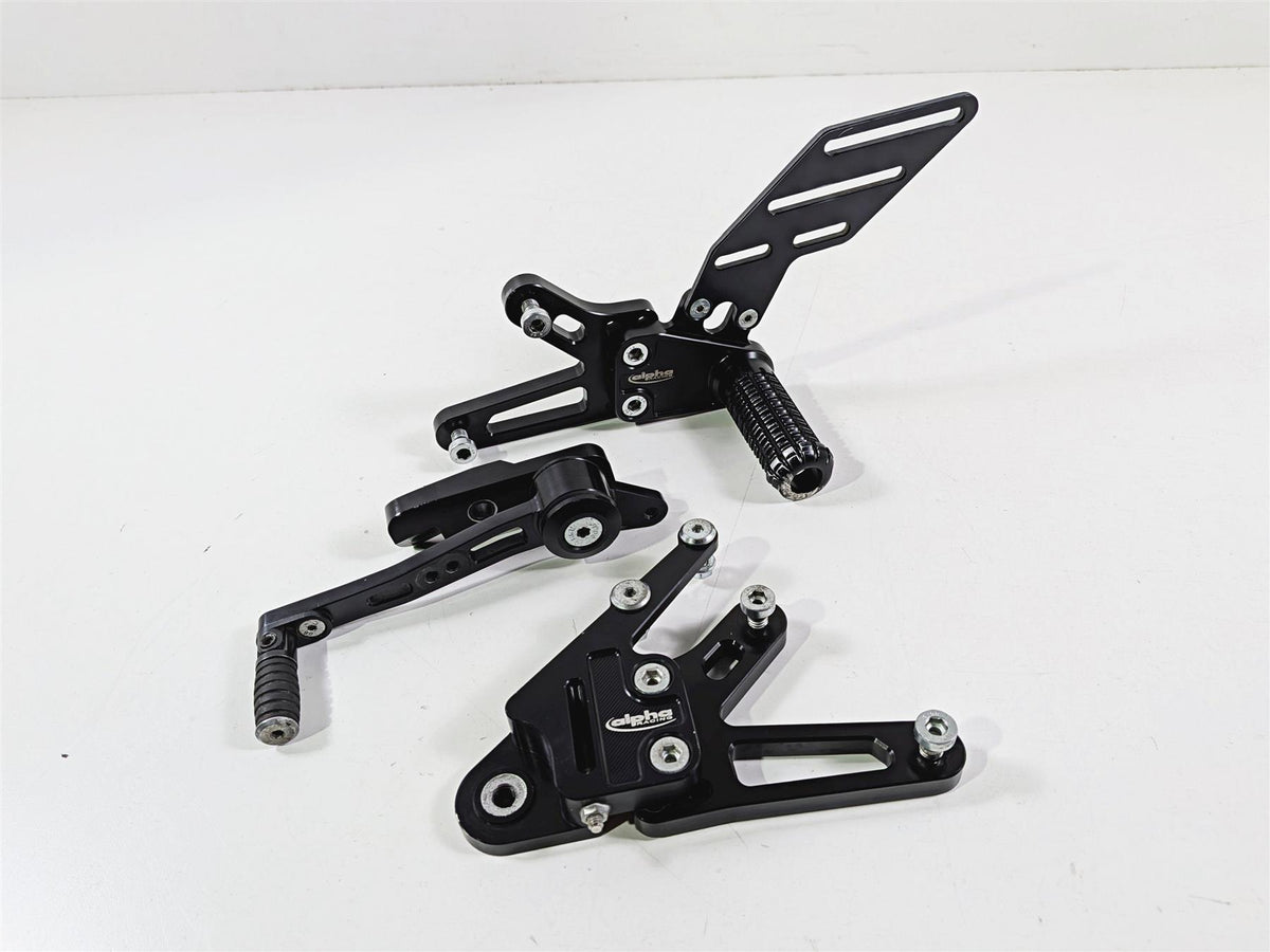 2016 BMW S1000RR K46 Alpha Racing Left Foot Peg & Shifter + Right Mount-Mototech271