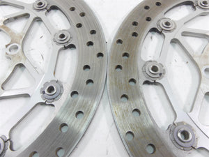 2017 Triumph Thruxton 1200 R Front Brembo Brake Rotor Disc Set T2022080