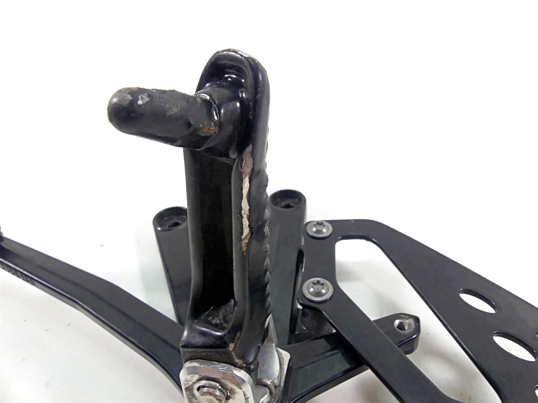 2013 BMW S1000RR K46 Left Front Foot Peg Set & Shifter Shift Lever 46717708573 {{ shop.shopifyCountryName }} - Mototech271
