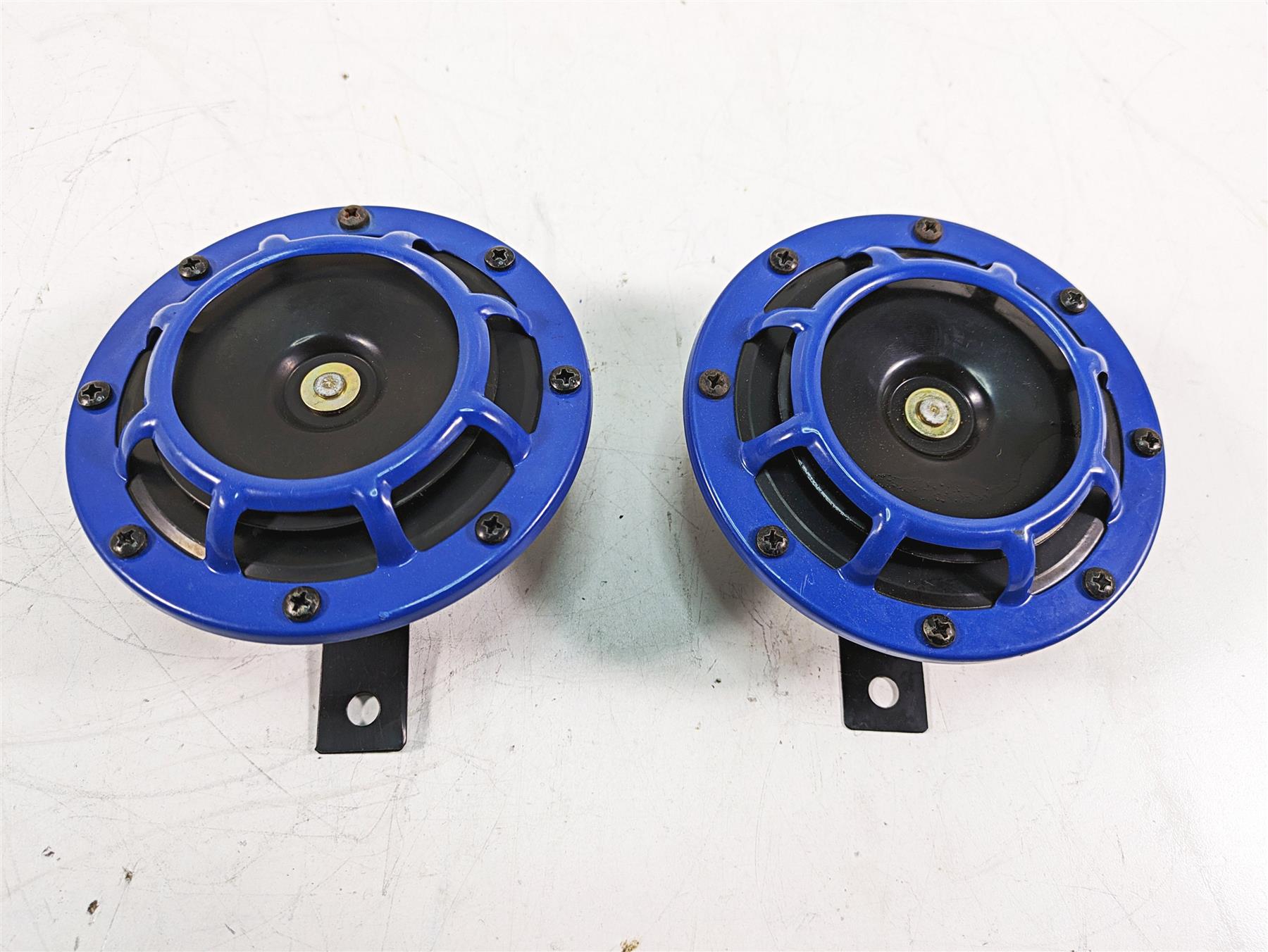 2018 Yamaha YXZ1000R EPS SS Horn with Blue Covers Set 12V {{ shop.shopifyCountryName }} - Mototech271