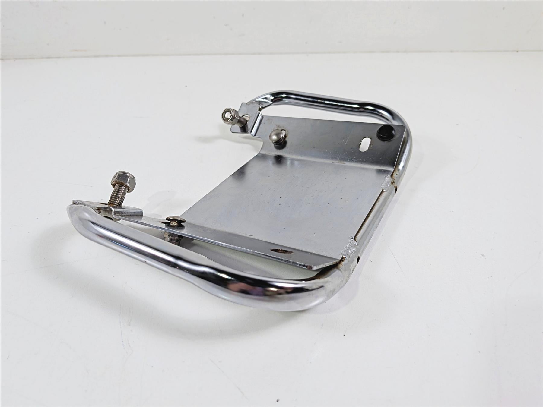 1993 Harley Touring FLHTCU Electra Glide License Plate Holder Chrome {{ shop.shopifyCountryName }} - Mototech271