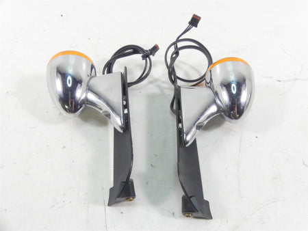 2016 Harley Touring FLTRX Road Glide Front Blinker Turn Signal Set 67800512 {{ shop.shopifyCountryName }} - Mototech271
