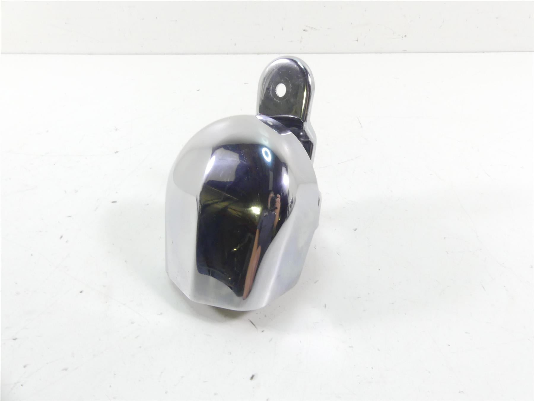 2009 Harley FXDF Dyna Fat Bob Horn With Chrome Cover 61300478A | Mototech271