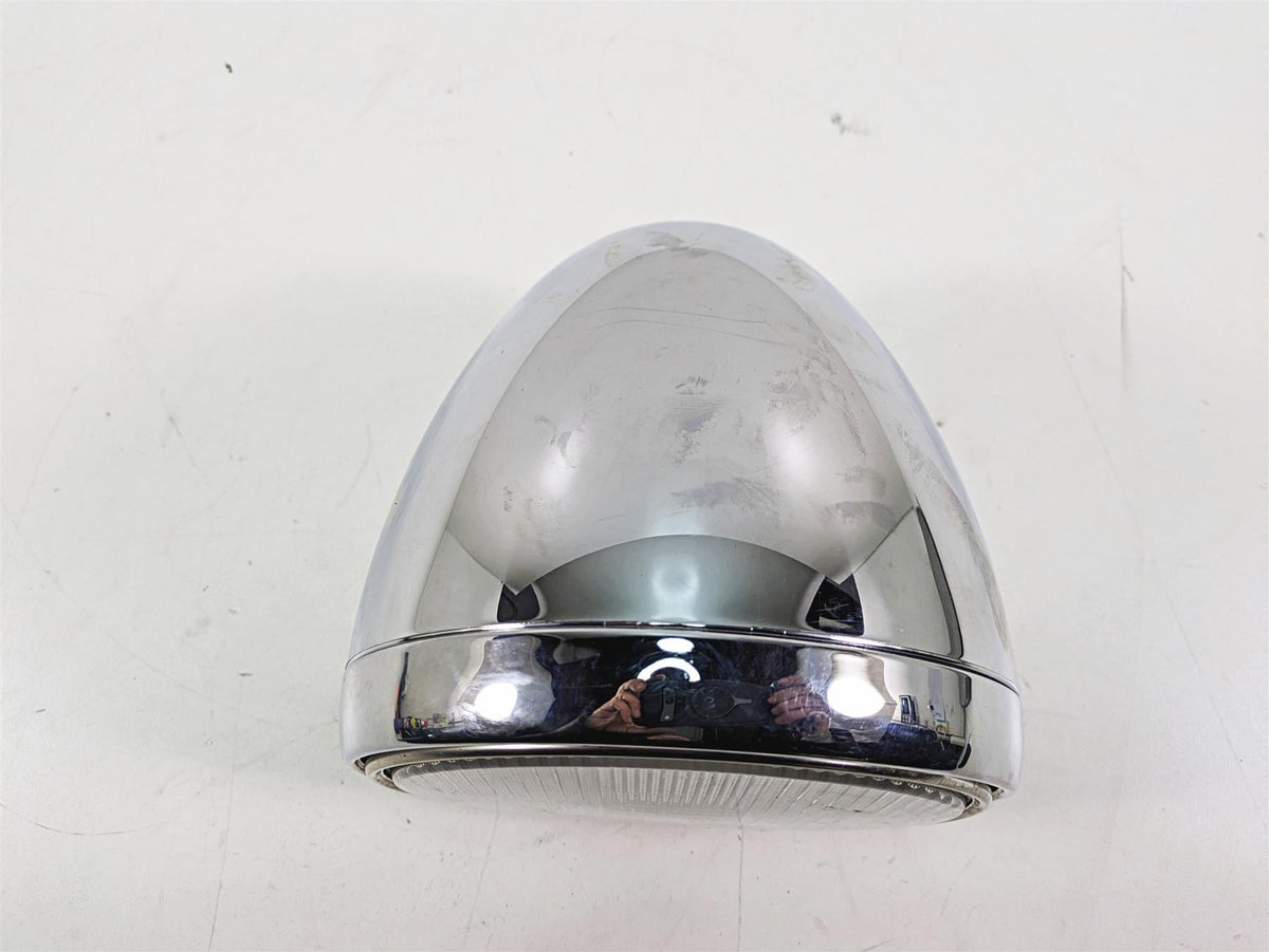 2006 Honda VT1100 C2 Shadow Headlight Head Light Lamp & Mount 61301-MBA-000 {{ shop.shopifyCountryName }} - Mototech271