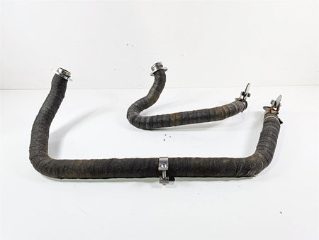 2002 Harley Davidson XLH883 Sportster Custom Exhaust System + Rain Flap Covers {{ shop.shopifyCountryName }} - Mototech271