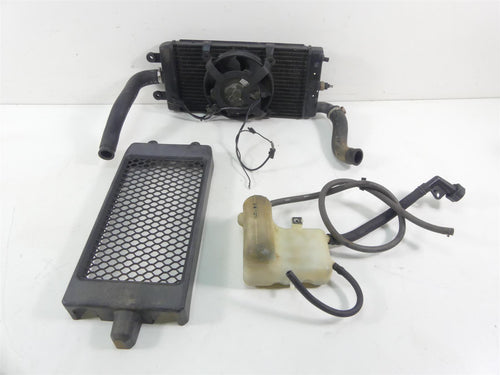 2003 Honda VTX1300 S Radiator Fan Cover Reservoir Hoses Set 19010-MEA-671 | Mototech271